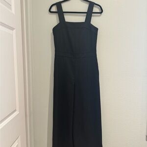Club Monaco sleeveless jumpsuit in navy.